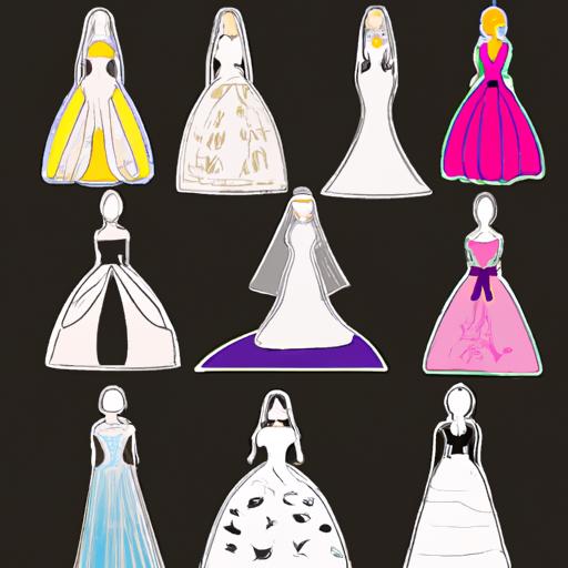 Minh Hang thử nhiều kiểu váy cưới để tìm ra phong cách phù hợp với dáng người của mình