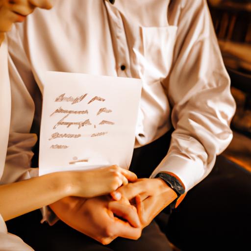 Cặp đôi nắm tay đọc bài thơ tình yêu cùng nhau