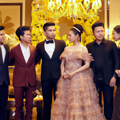 Ngọc Thuận và những người bạn nghệ sĩ nổi tiếng đứng cùng nhau tạo dáng trước ống kính