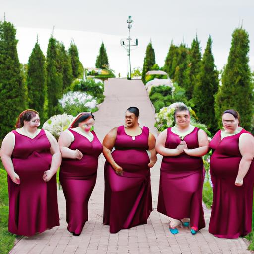 Đám cưới lung linh với váy dự tiệc cưới cho người mập