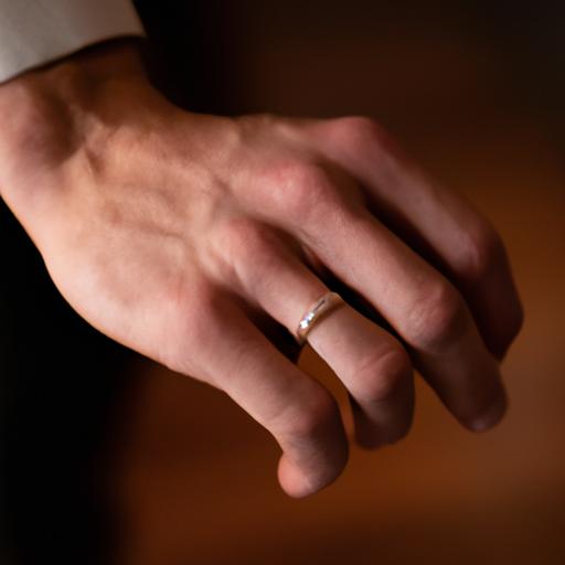 Tầm quan trọng của việc đeo nhẫn cưới đối với con trai