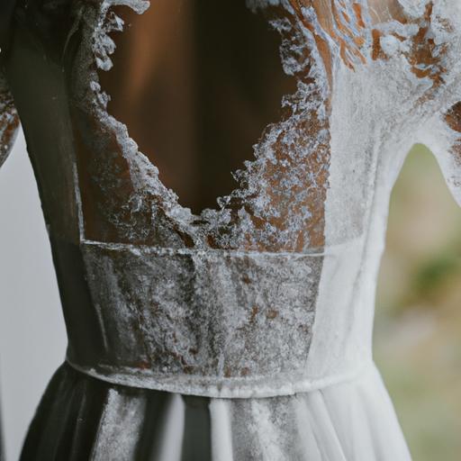 Mẫu váy cưới tối giản với chi tiết ren tinh tế