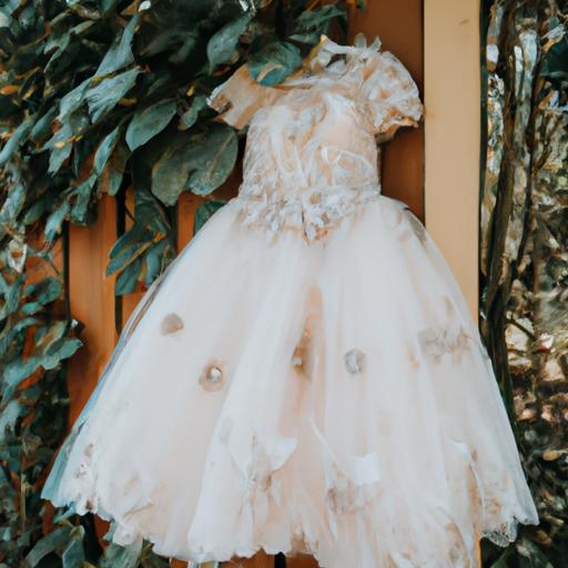 Một chiếc váy ren đẹp hoàn hảo cho đám cưới ngoài trời.