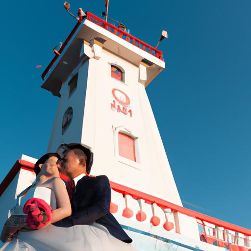 Chụp ảnh cưới trước ngọn hải đăng lịch sử tại Vũng Tàu