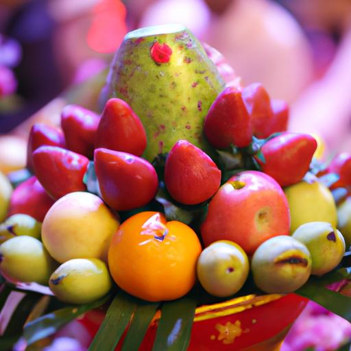 Bày trí quả cưới theo phong cách truyền thống Việt Nam