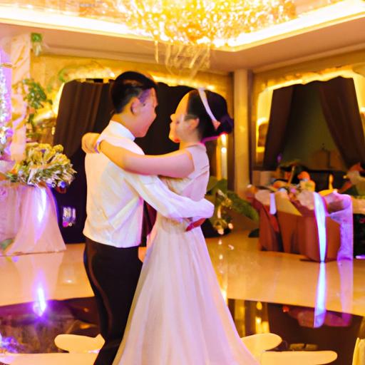 Cô dâu chú rể bước nhảy đầu đời trên sàn tiệc cưới tinh tế của Liêu Hà Trinh
