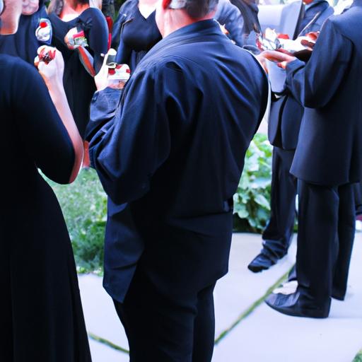 Khách mời đến dự đám cưới ăn mặc đồ đen - Làm thế nào để tôn trọng người tổ chức?