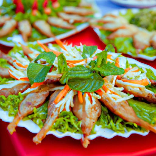 Món ăn đẹp mắt và ngon miệng tại nhà hàng tiệc cưới quận Tân Bình