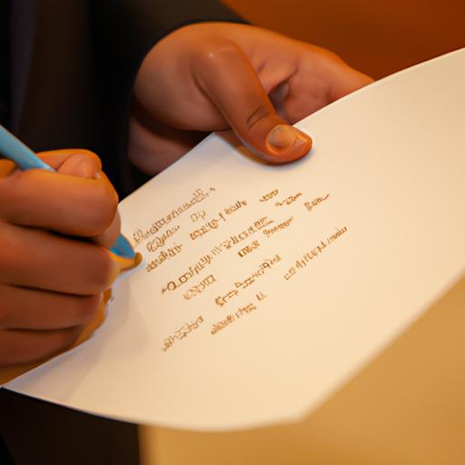 Người viết bài thơ chúc mừng đám cưới trên tờ giấy