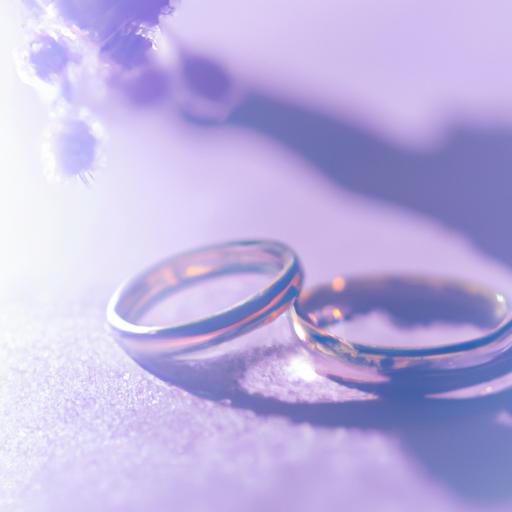 Những chiếc nhẫn cưới lấp lánh của Ran và Shinichi trong ngày trọng đại.